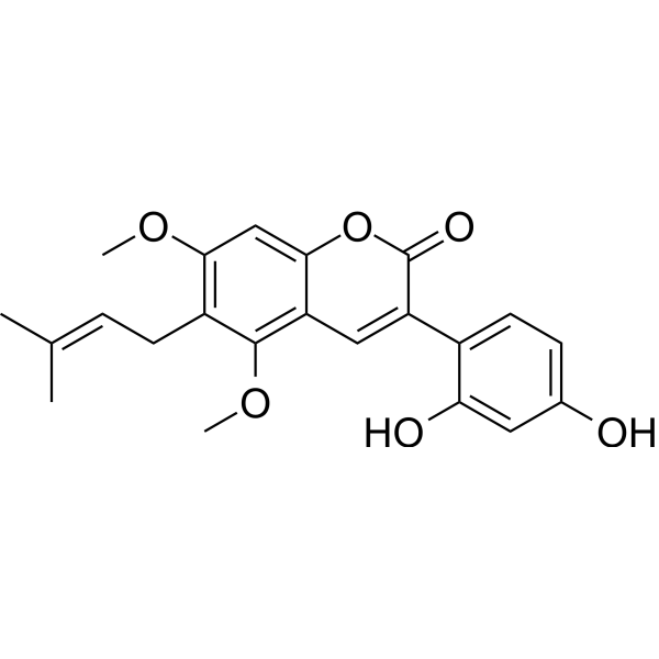Glycyrin (licorice coumarin-7-methyl ether) 66056-18-6